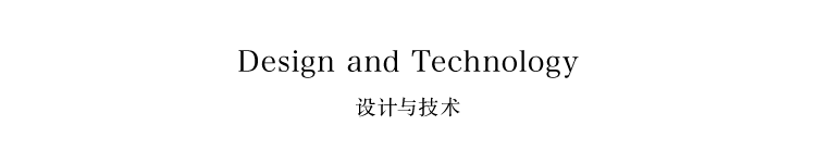 Design & Technology（设计与技术）